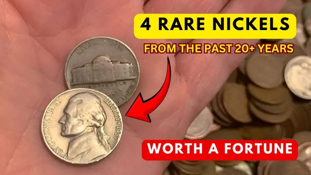 4 Rare Nickels from the Past 20+ Years That Could Be Worth a Fortune Today!