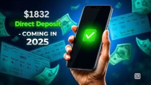 $1,832 Direct Deposit Coming In 2025 Who Qualifies & When You’ll Get Paid