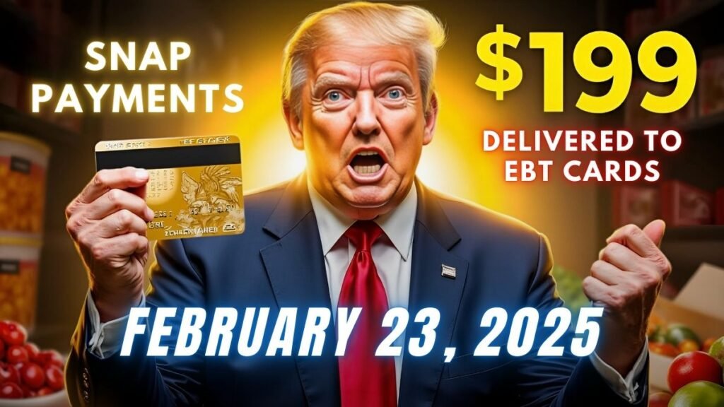 SNAP Payments of $199 to Be Delivered to EBT Cards by February 23, 2025